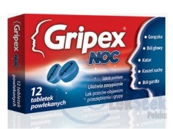 Opakowanie Gripex® Noc
