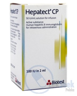 Opakowanie Hepatect® CP