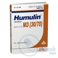 Opakowanie Humulin® M3 (30/70)