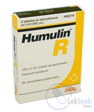 Opakowanie Humulin® R
