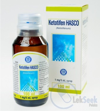 Opakowanie Ketotifen Hasco