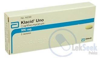 Opakowanie Klacid® Uno