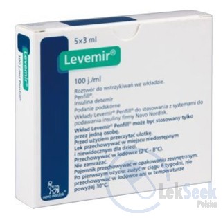Opakowanie Levemir® Penfill®
