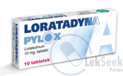 Opakowanie Loratadyna Pylox