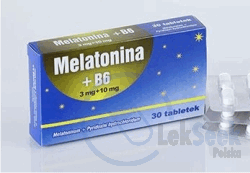 Opakowanie Melatonina + B6