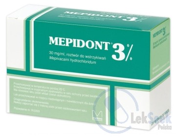 Opakowanie Mepidont® 3%