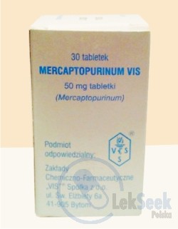 Opakowanie Mercaptopurinum VIS