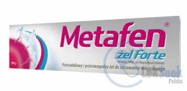 Opakowanie Metafen® żel Forte