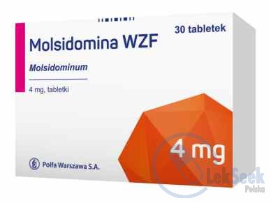 Opakowanie Molsidomina WZF