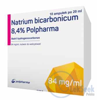 Opakowanie Natrium Bicarbonicum Polpharma 8,4%