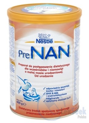 Opakowanie Nestlé® PreNan®