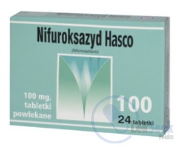 Opakowanie Nifuroksazyd 200 Hasco