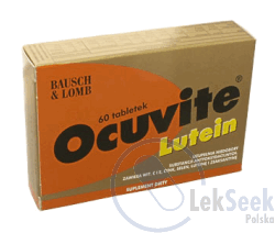 Opakowanie Ocuvite® Lutein