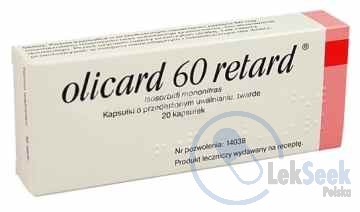 Opakowanie Olicard® 40; -60 retard