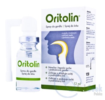Opakowanie Oritolin® Spray