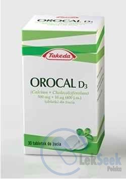 Opakowanie Orocal D3; -Lemon