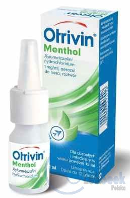 Opakowanie Otrivin® Menthol