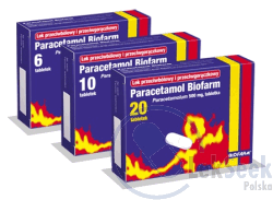 Opakowanie Paracetamol Biofarm