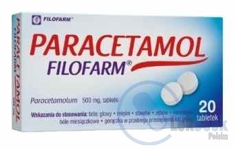 Opakowanie Paracetamol Filofarm®