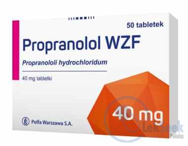 Opakowanie Propranolol WZF