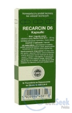 Opakowanie Recarcin D6