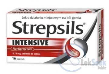 Opakowanie Strepsils Intensive