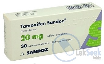 Opakowanie Tamoxifen Sandoz