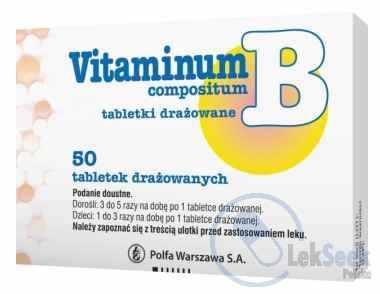Opakowanie Vitaminum B compositum